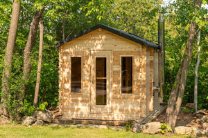 Georgian Cabin With Changing Room Sauna