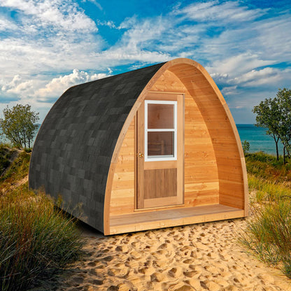 8'x14' Glamping POD - Knotty Red Cedar