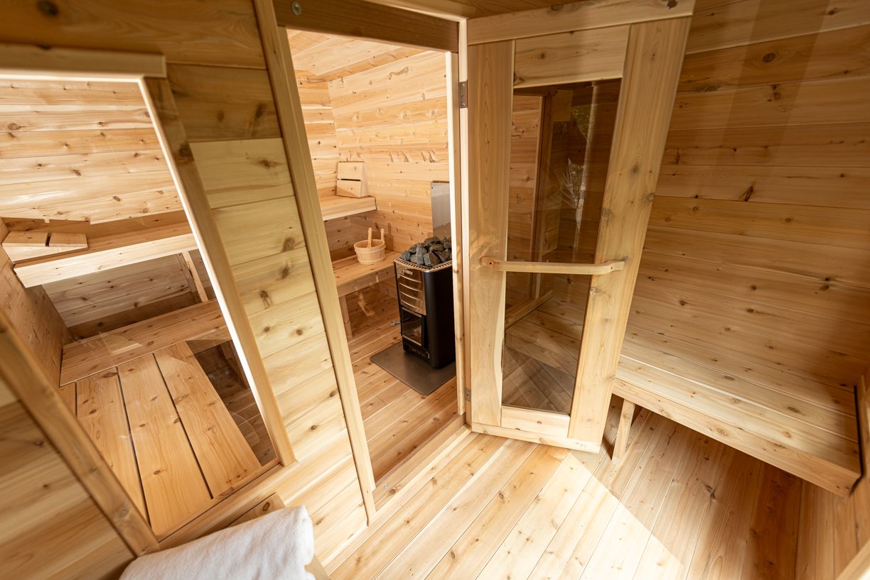 Georgian Sauna With Changing Room