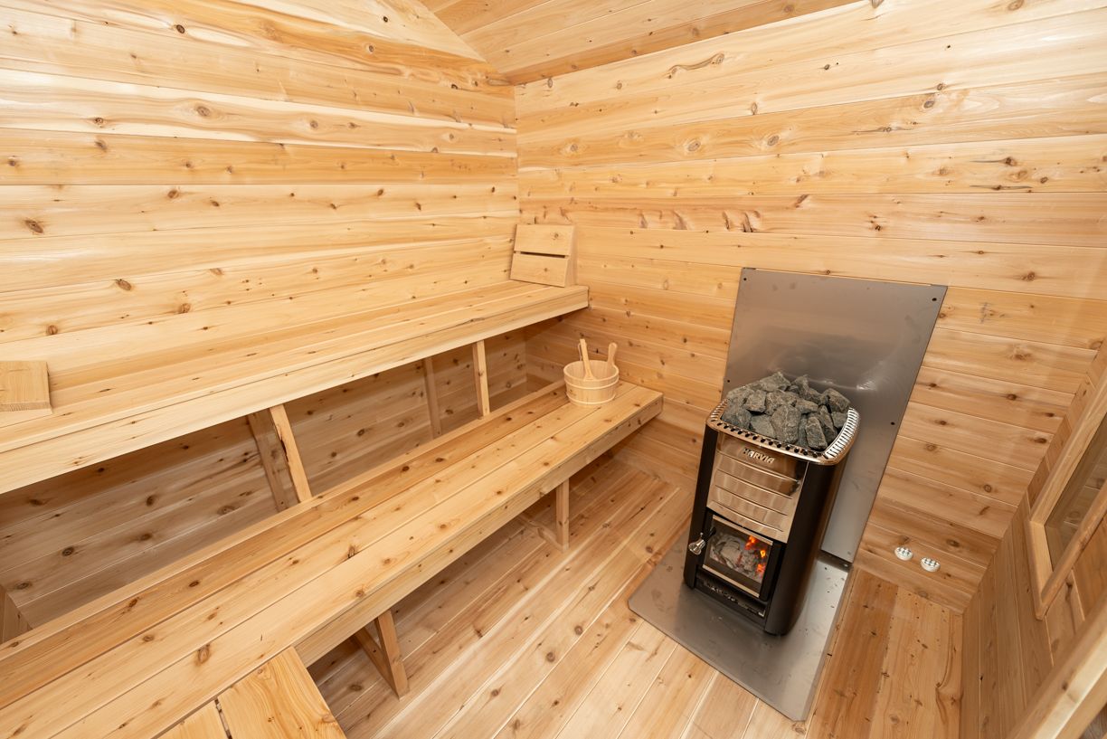 Georgian Sauna With Changing Room