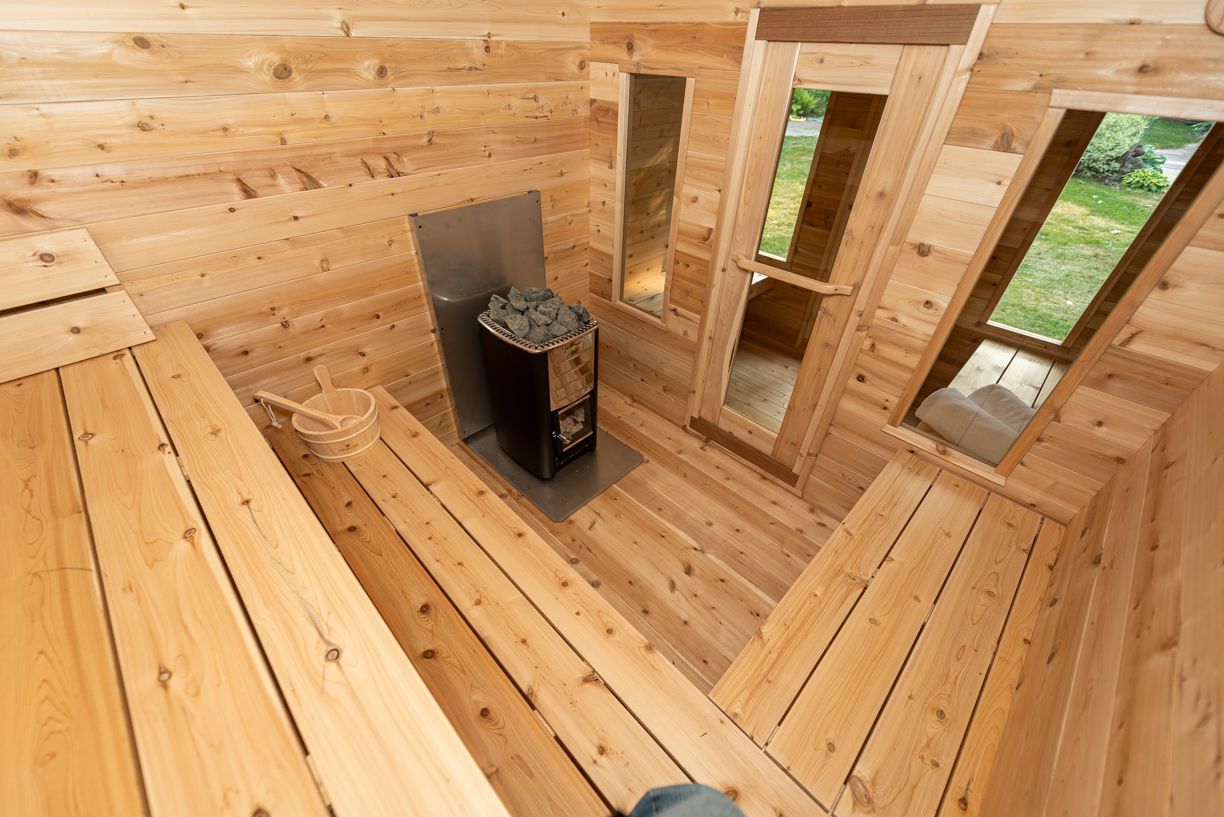 Georgian Sauna With Changing Room