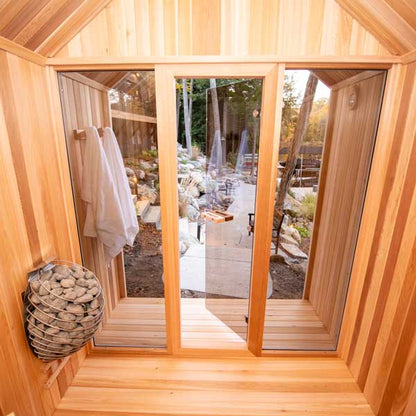 Pure Cube Hudson Sauna - Clear Red Cedar