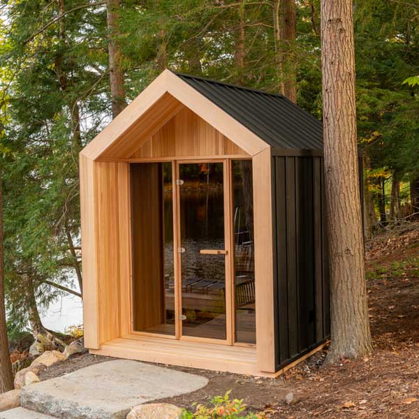 Pure Cube Hudson Sauna - Clear Red Cedar