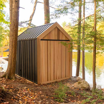 Pure Cube Hudson Sauna - Clear Red Cedar