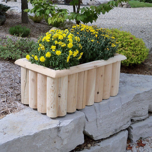 Log Planter